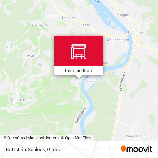 Böttstein, Schloss map