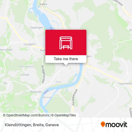 Kleindöttingen, Breite map