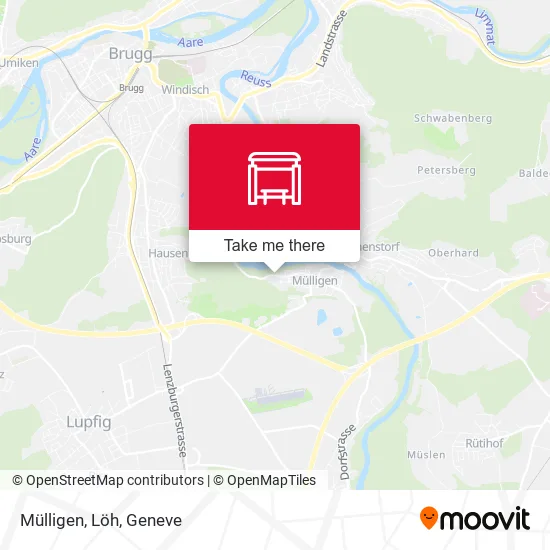 Mülligen, Löh map