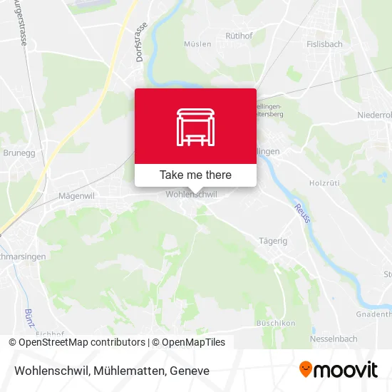 Wohlenschwil, Mühlematten map