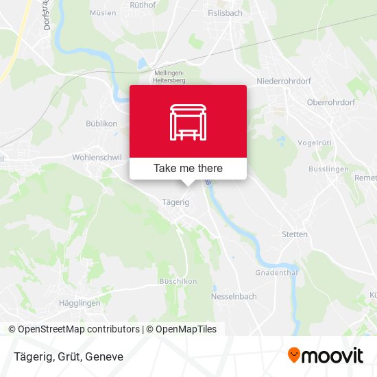 Tägerig, Grüt map