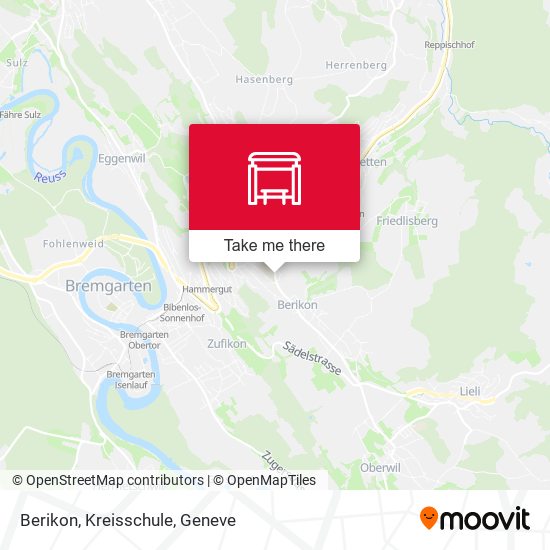 Berikon, Kreisschule map