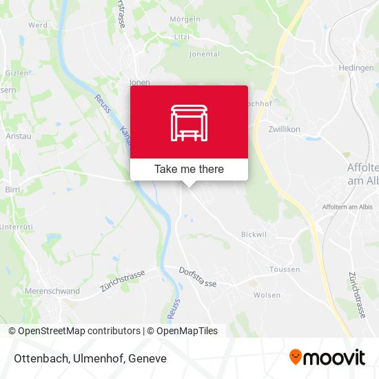 Ottenbach, Ulmenhof map