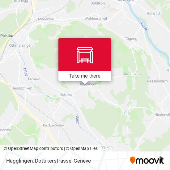 Hägglingen, Dottikerstrasse map