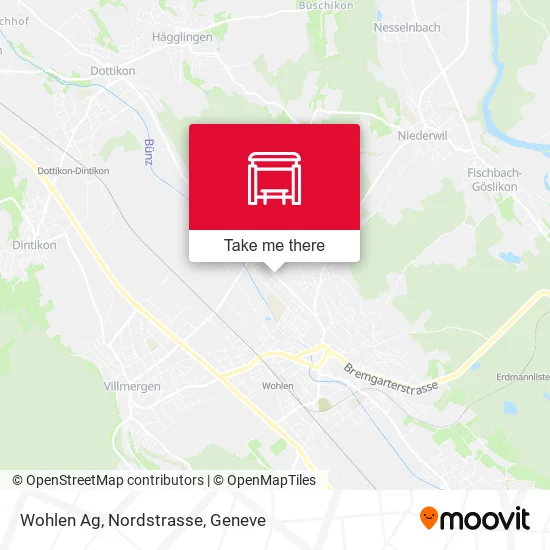 Wohlen Ag, Nordstrasse map