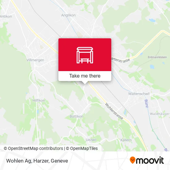Wohlen Ag, Harzer map