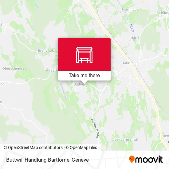 Buttwil, Handlung Bartlome map