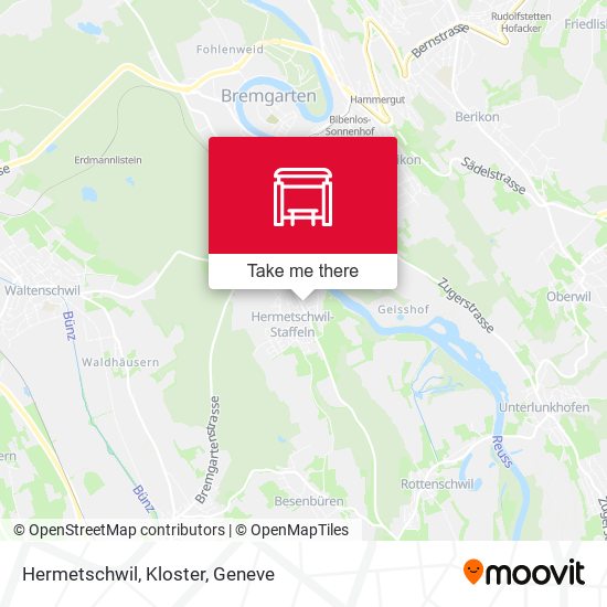 Hermetschwil, Kloster map
