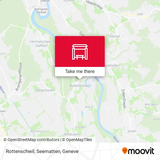 Rottenschwil, Seematten map