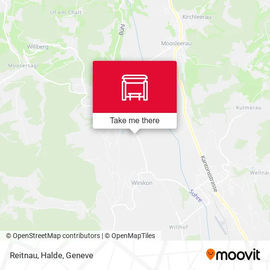 Reitnau, Halde map