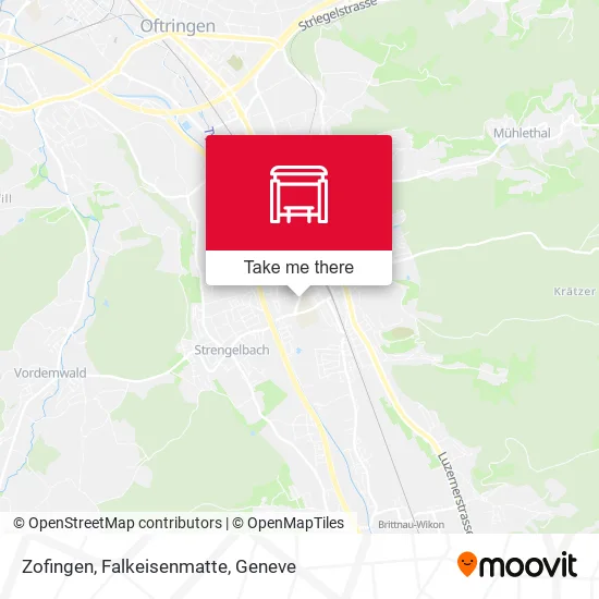 Zofingen, Falkeisenmatte map