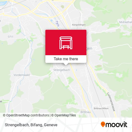 Strengelbach, Bifang map
