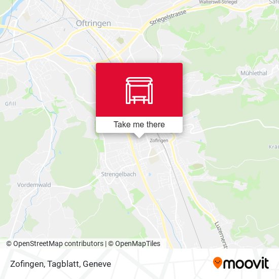 Zofingen, Tagblatt map