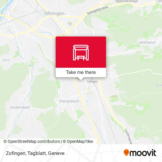 Zofingen, Tagblatt map