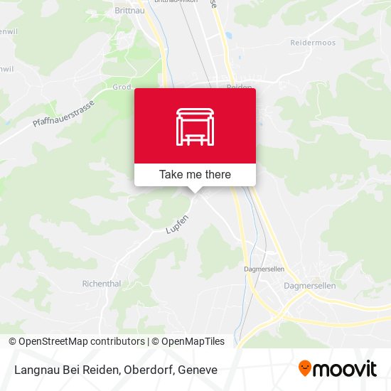 Langnau Bei Reiden, Oberdorf plan