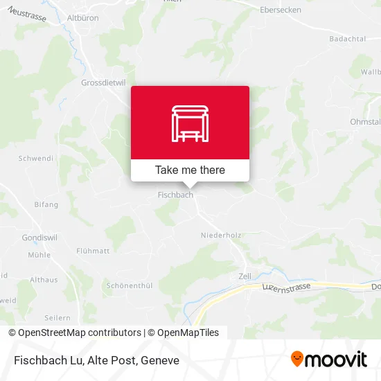 Fischbach Lu, Alte Post map