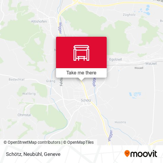 Schötz, Neubühl map