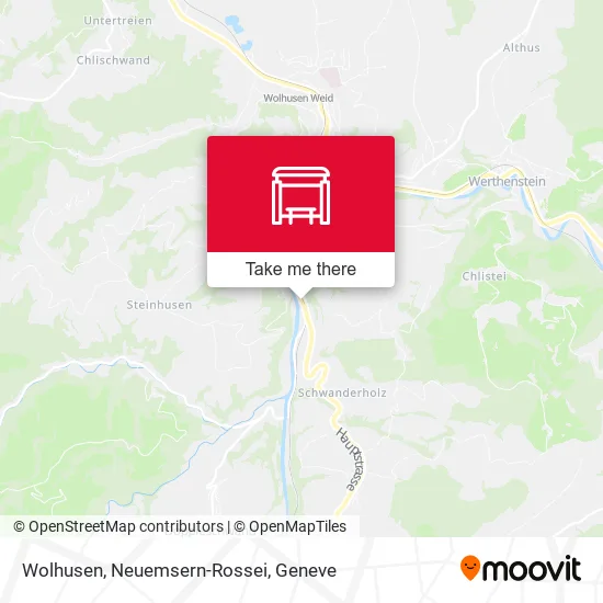 Wolhusen, Neuemsern-Rossei map
