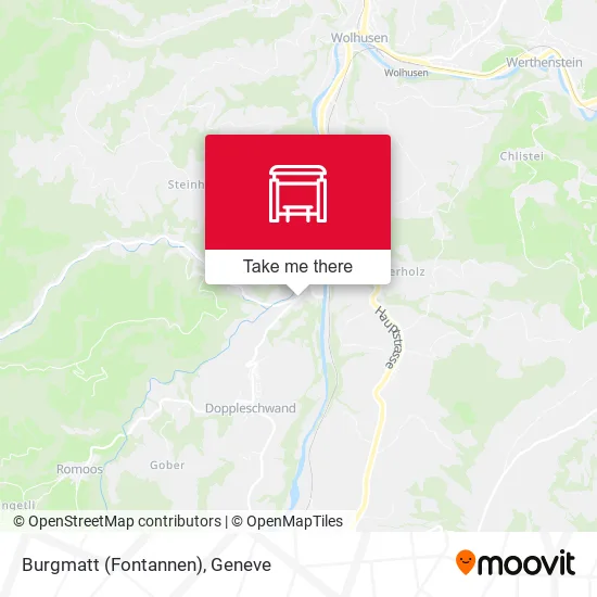 Burgmatt (Fontannen) map