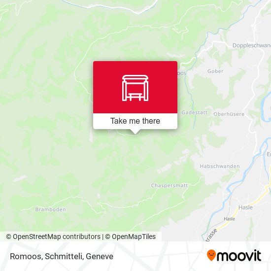 Romoos, Schmitteli map
