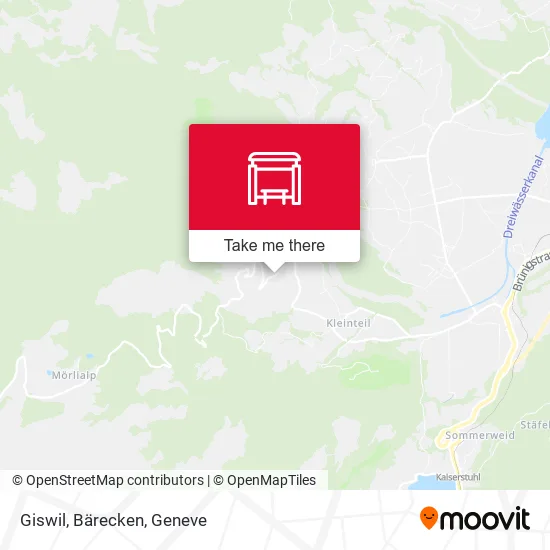 Giswil, Bärecken map