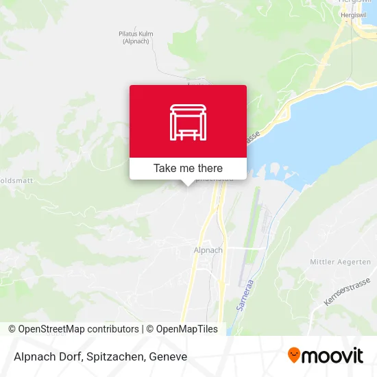 Alpnach Dorf, Spitzachen map