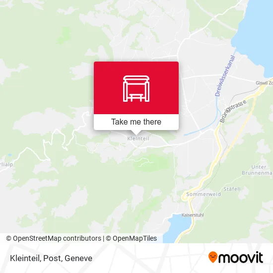 Kleinteil, Post map