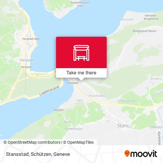 Stansstad, Schützen map