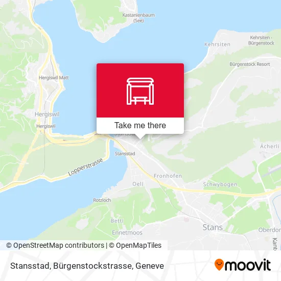 Stansstad, Bürgenstockstrasse plan