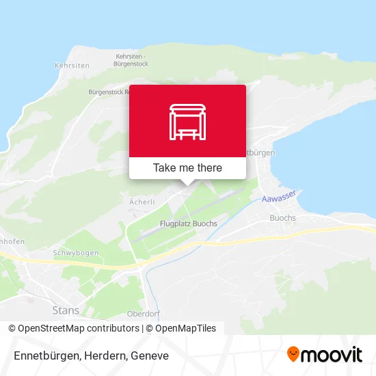 Ennetbürgen, Herdern map