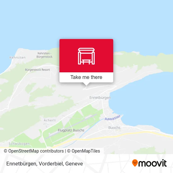 Ennetbürgen, Vorderbiel map