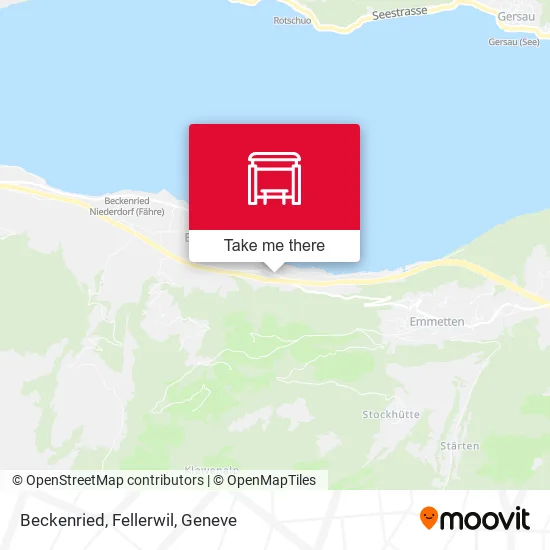 Beckenried, Fellerwil map