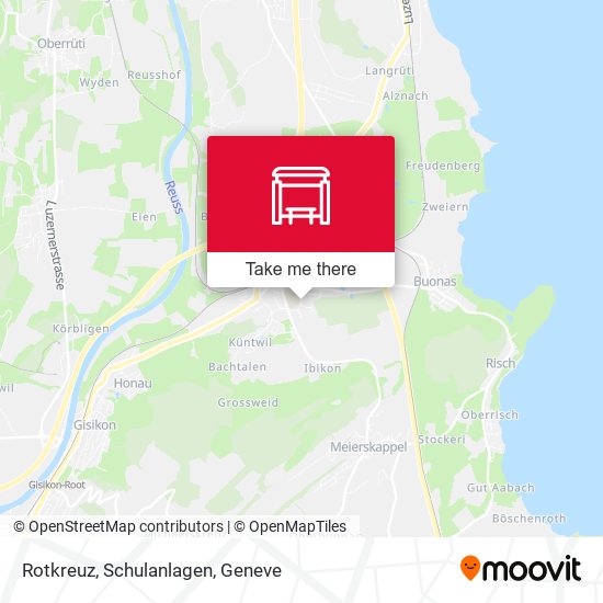 Rotkreuz, Schulanlagen map