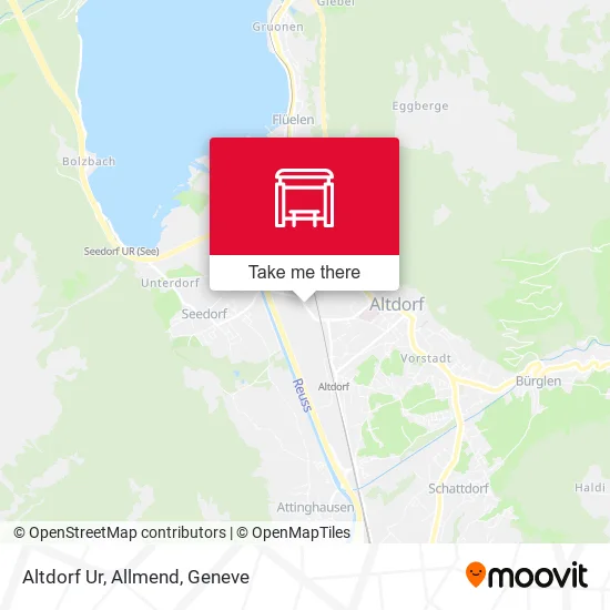 Altdorf Ur, Allmend map