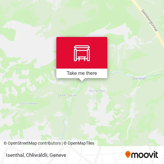 Isenthal, Chliwäldli map