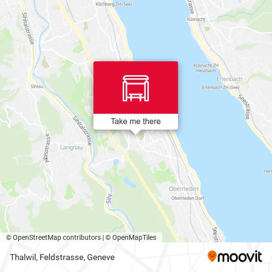 Thalwil, Feldstrasse map