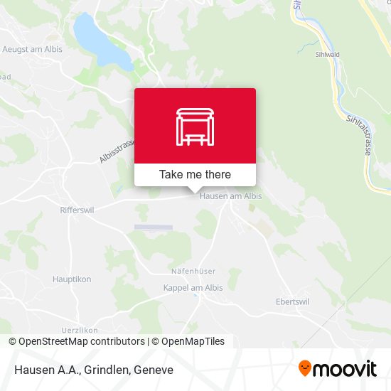 Hausen A.A., Grindlen map