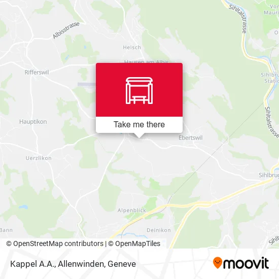 Kappel A.A., Allenwinden map