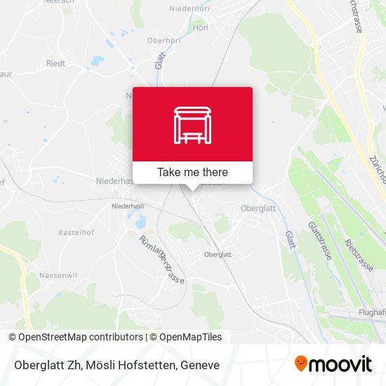 Oberglatt Zh, Mösli Hofstetten plan