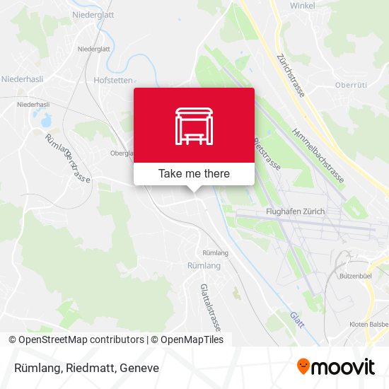 Rümlang, Riedmatt map