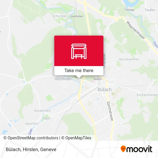 Bülach, Hirslen map