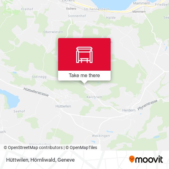 Hüttwilen, Hörnliwald map