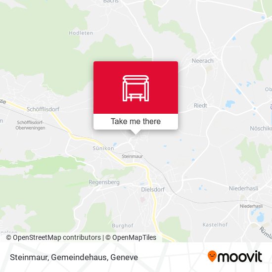 Steinmaur, Gemeindehaus map