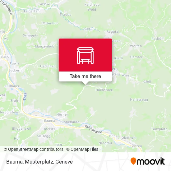 Bauma, Musterplatz map