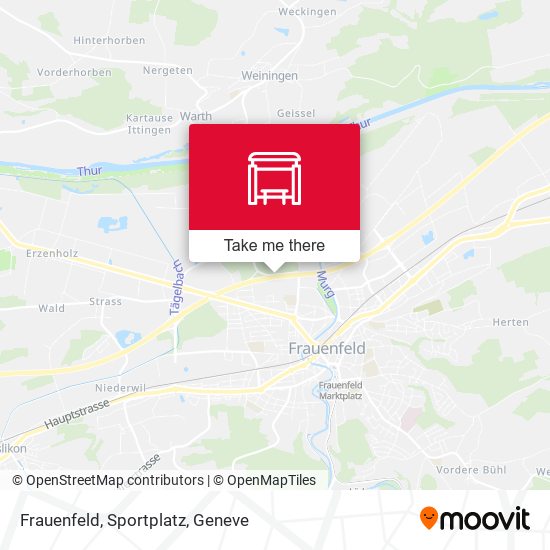Frauenfeld, Sportplatz map