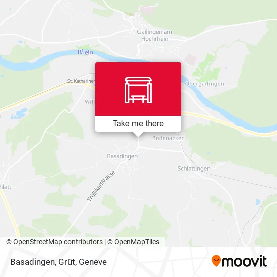 Basadingen, Grüt map