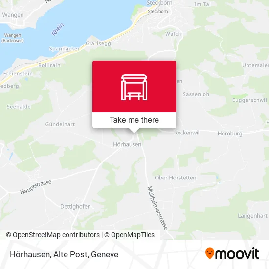 Hörhausen, Alte Post map