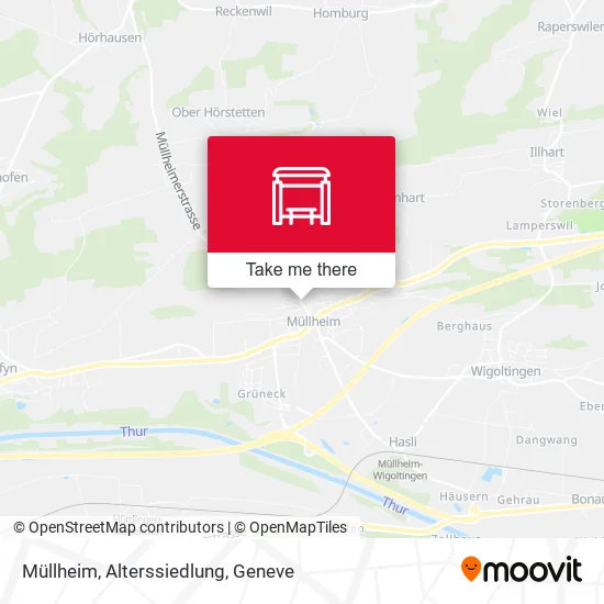 Müllheim, Alterssiedlung map