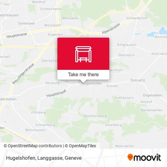 Hugelshofen, Langgasse map