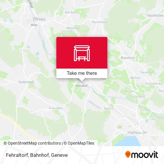 Fehraltorf, Bahnhof map